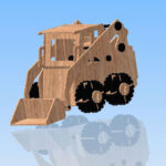 500_Bobcat_3d_puzzle